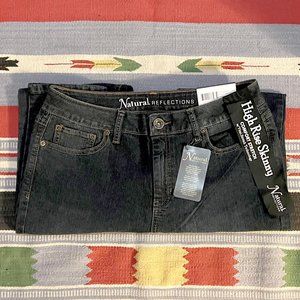 NWT Natural Reflections Classic Straight-Leg Jeans for Ladies